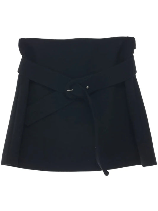 Belted Mini Skirt