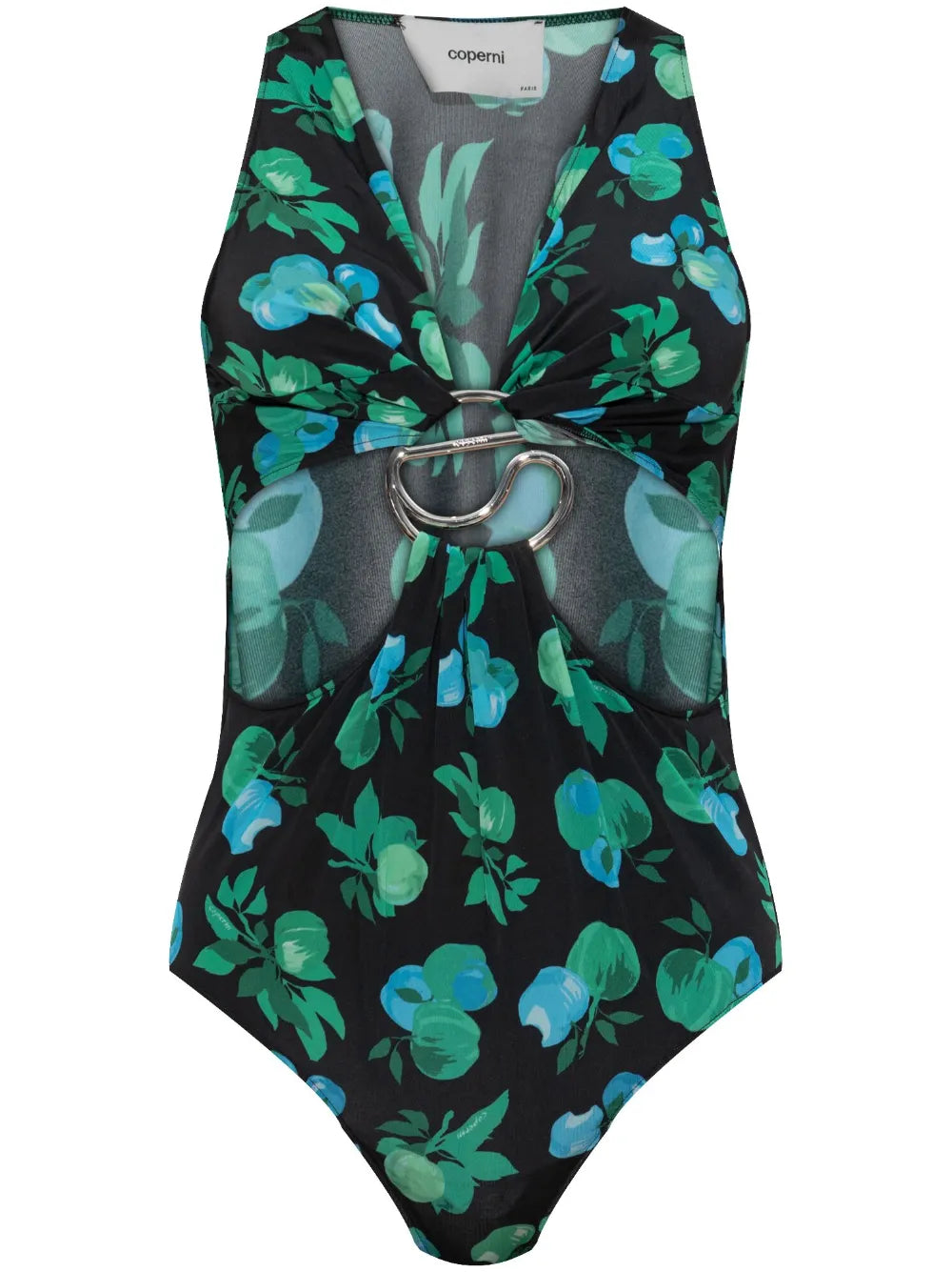 Floral-Print Bodysuit