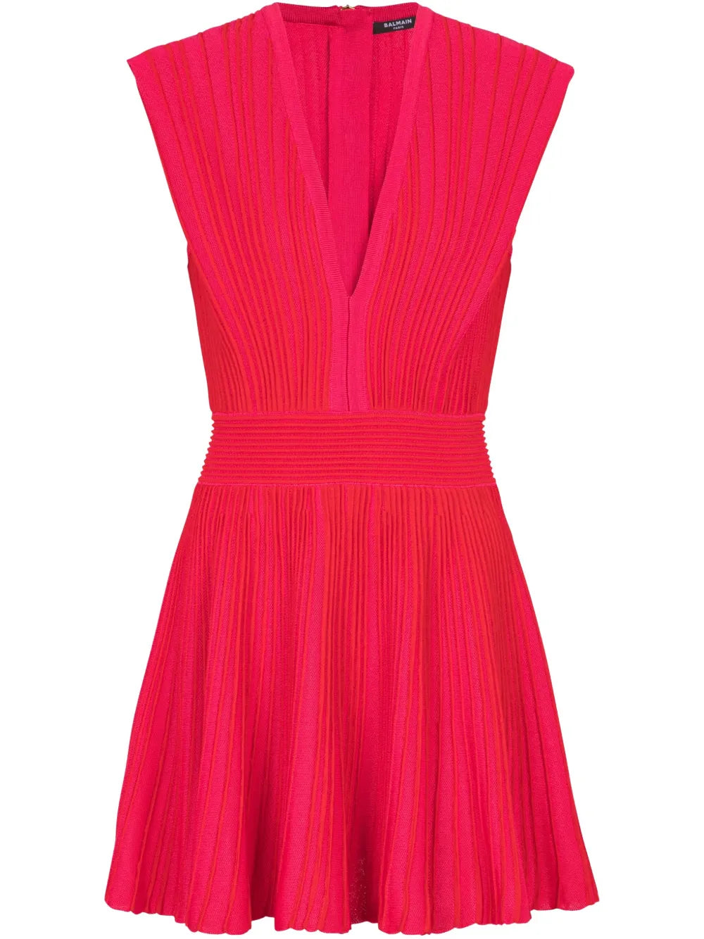 Raised-Seam Mini Dress