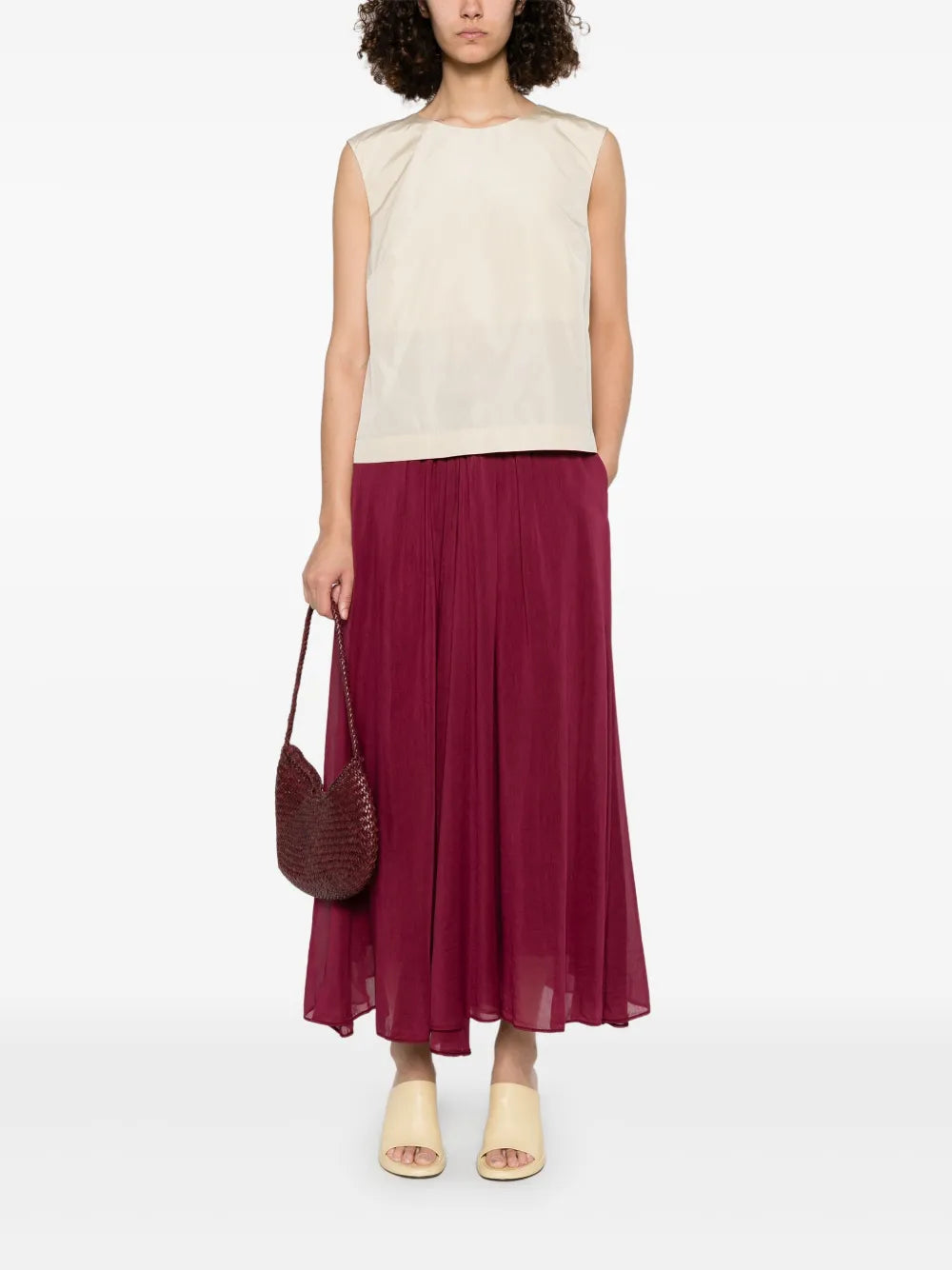 Straight Maxi Skirt