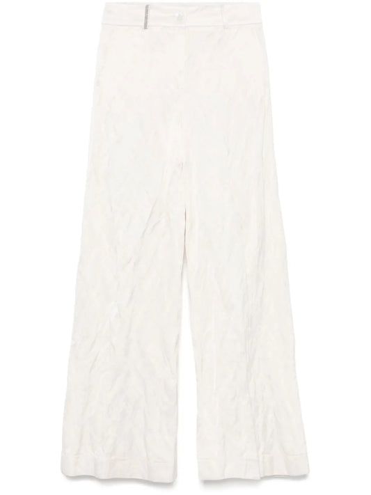 Crushed Satin Trousers
