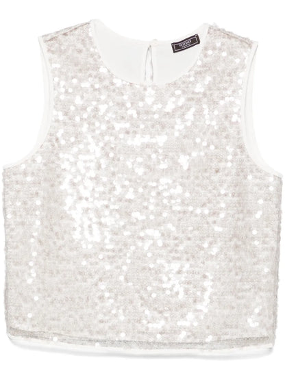 Sequined Tank Top