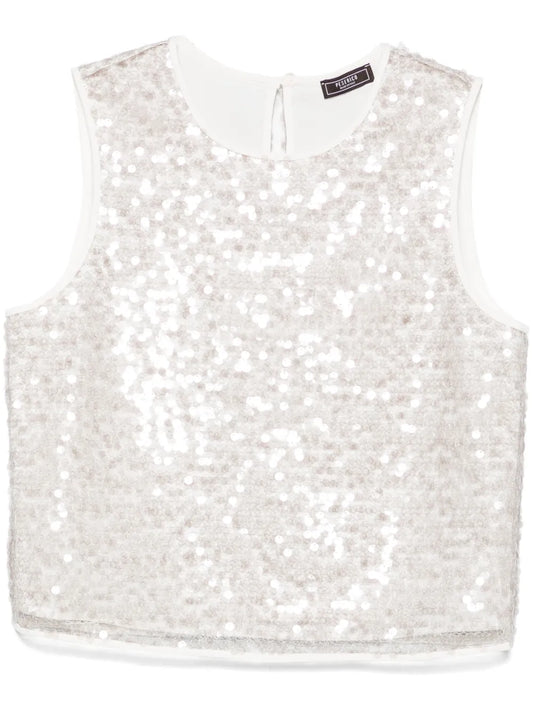 Sequined Tank Top