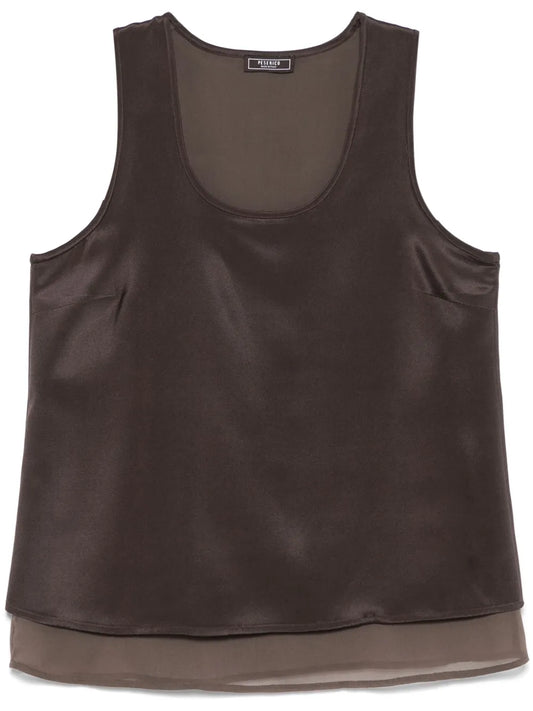 Satined Tank Top