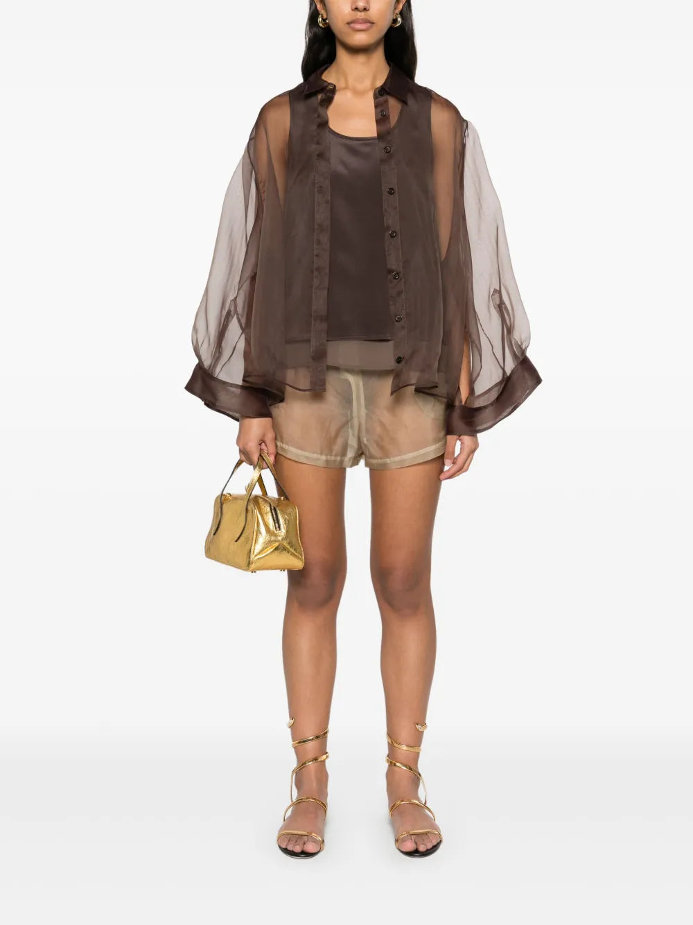 Satined Tank Top
