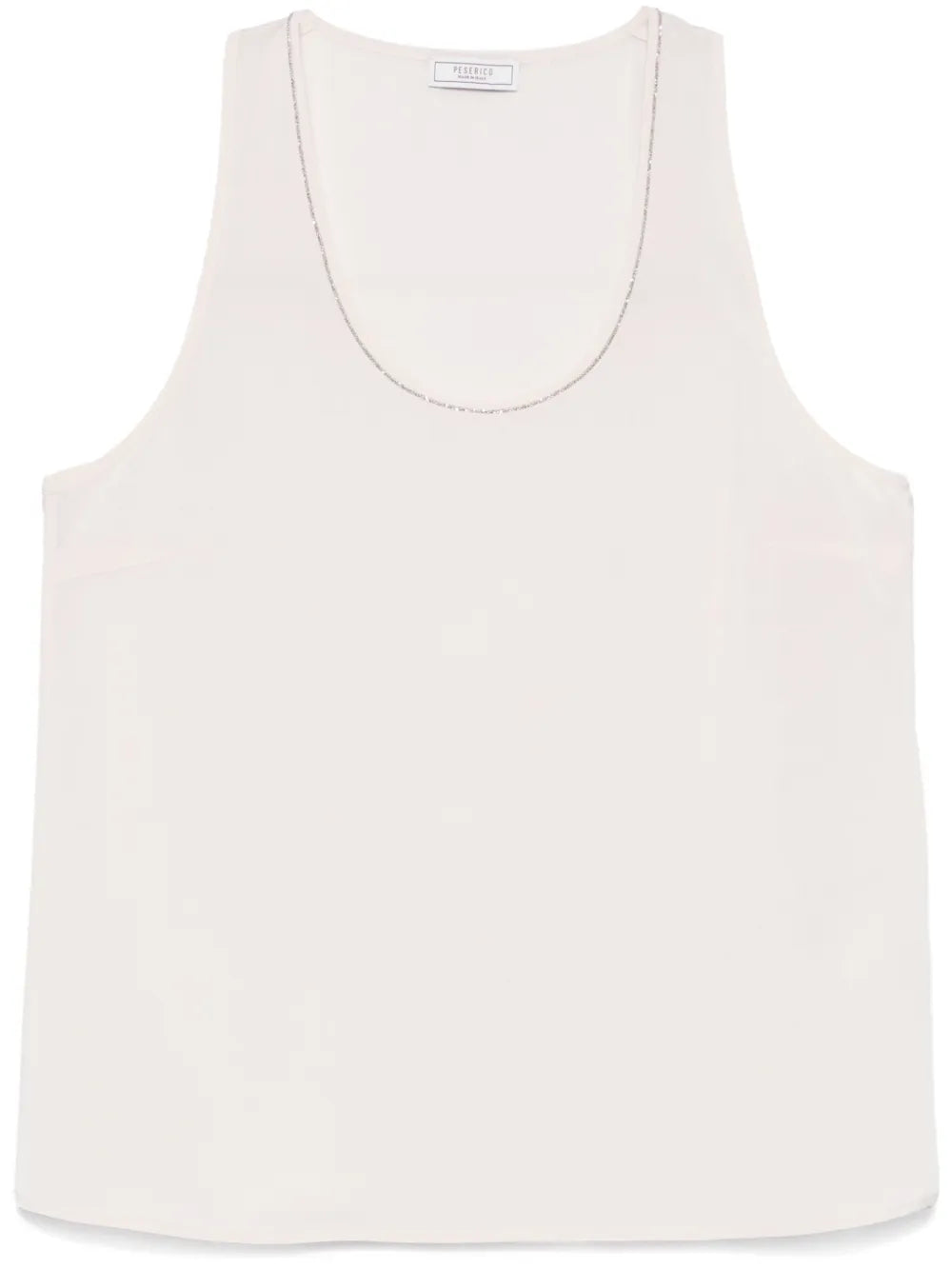 Bead-Embellished Tank Top