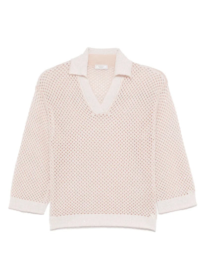 Sequin-Embellished Sweater