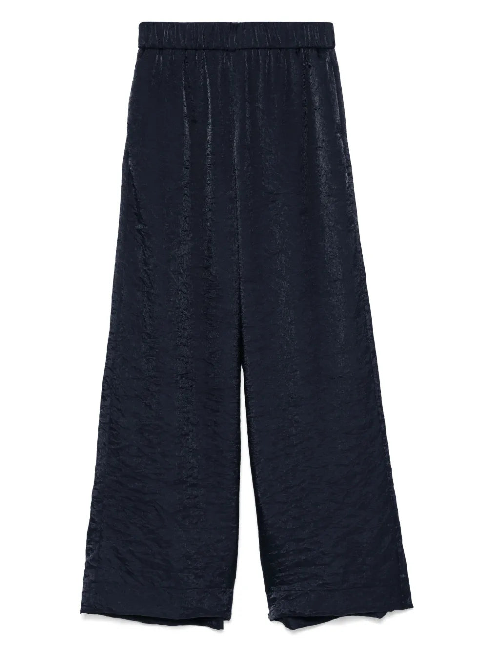 Crinkle-Effect Trousers