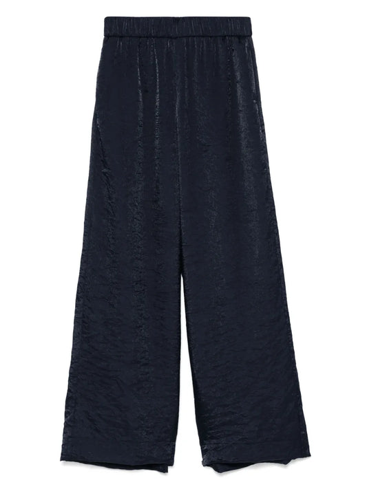 Crinkle-Effect Trousers