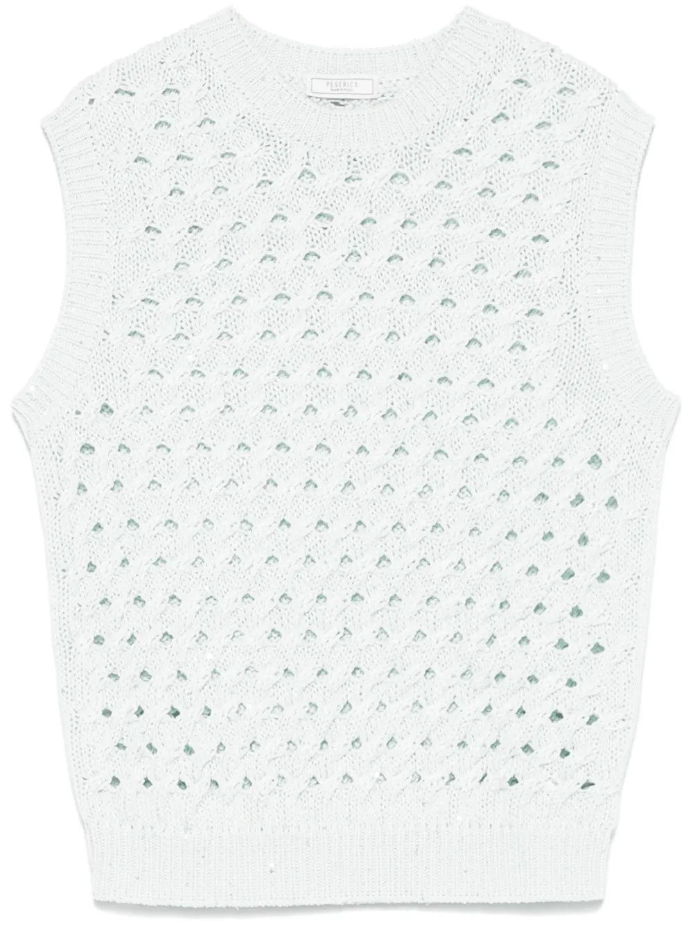 Sequined Knitted Top