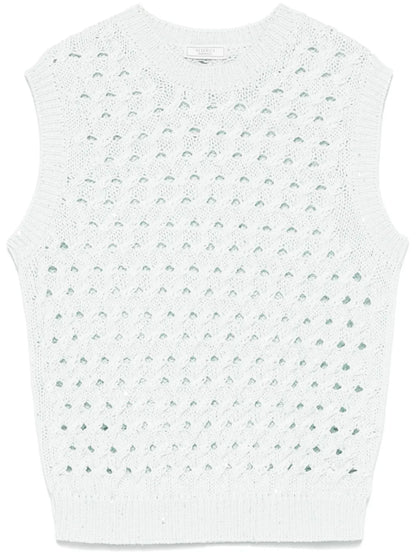 Sequined Knitted Top
