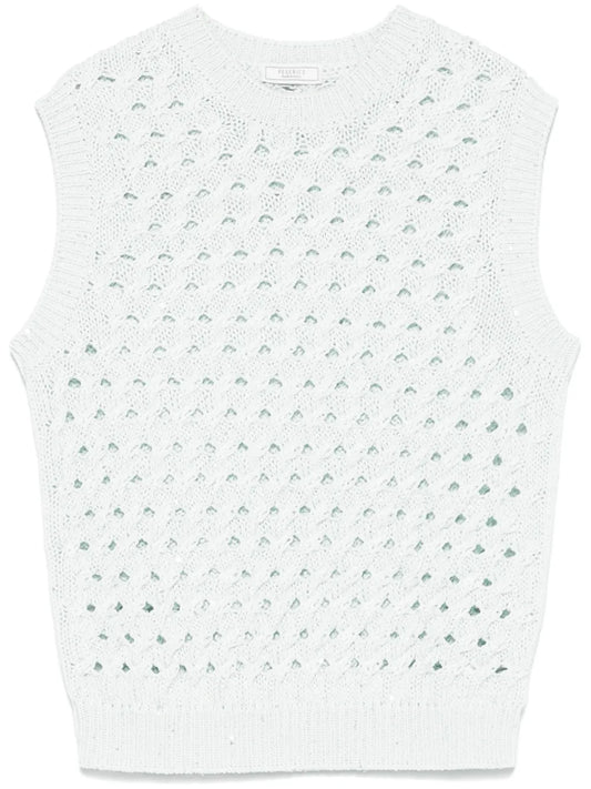 Sequined Knitted Top
