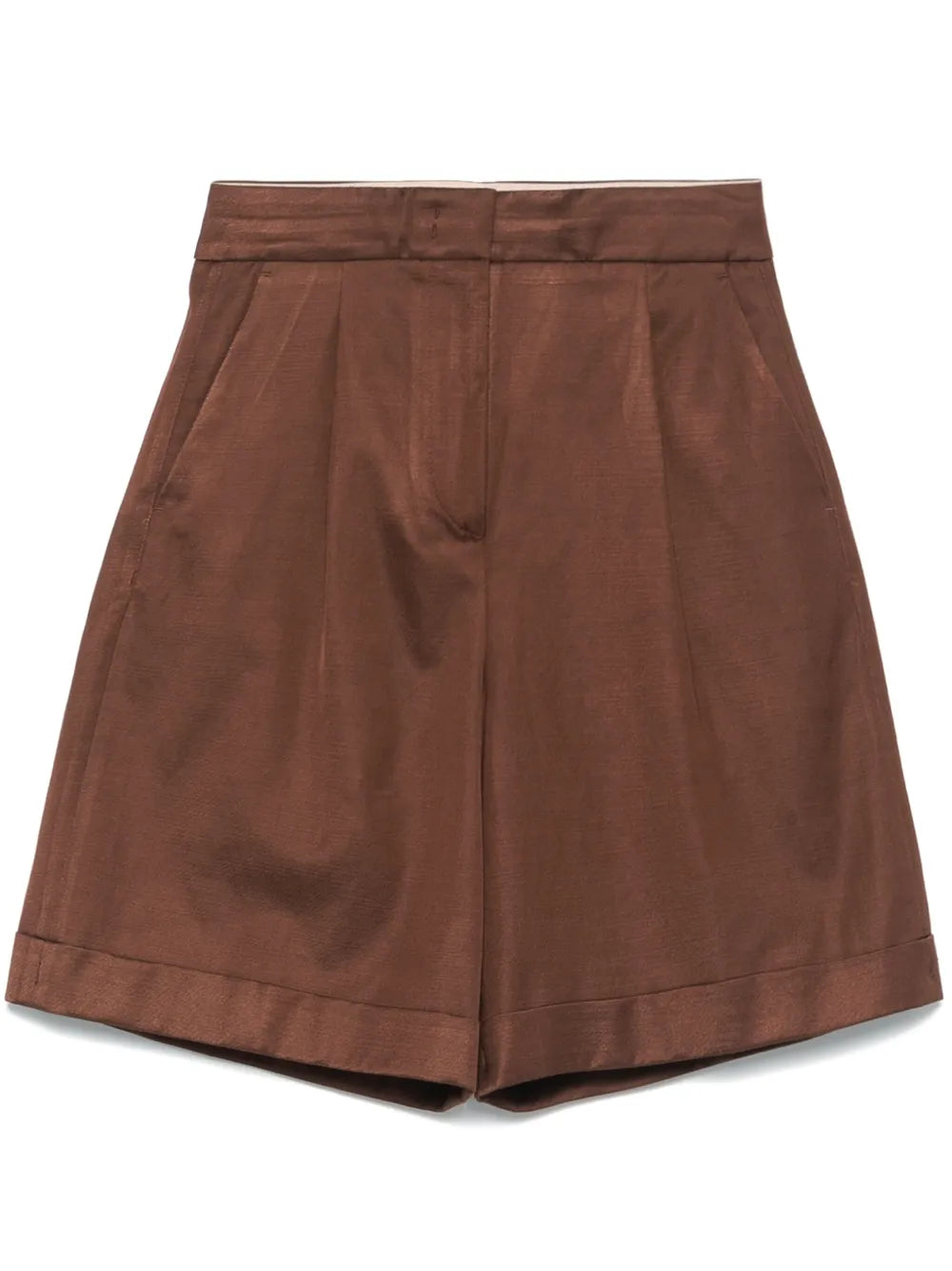 Satin Twill Shorts