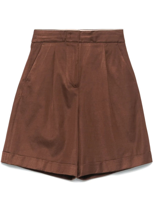 Satin Twill Shorts