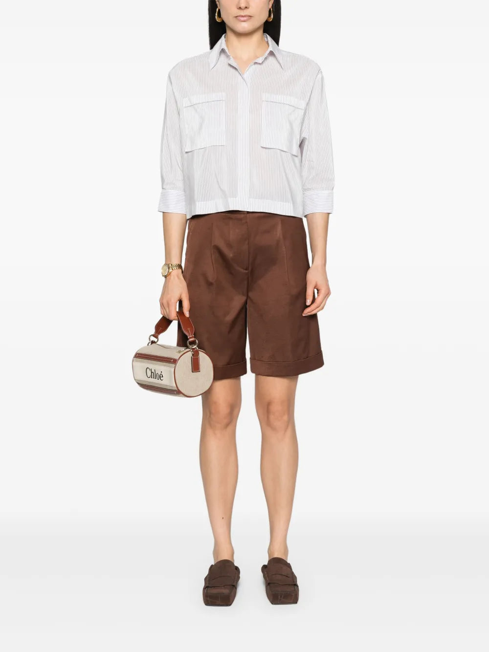 Satin Twill Shorts
