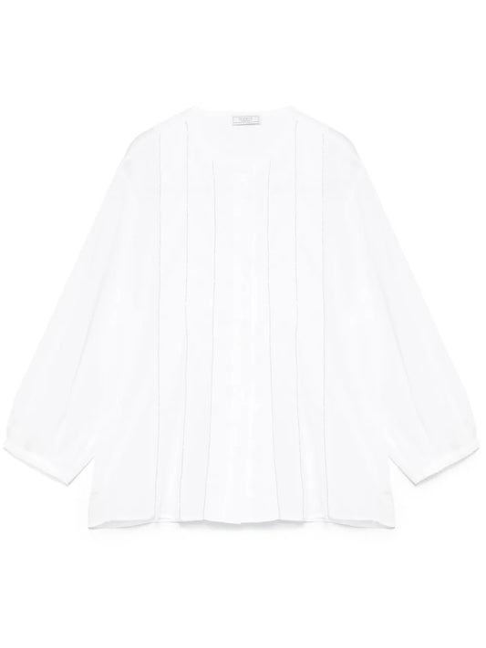 Ball Chain-Detailed Shirt