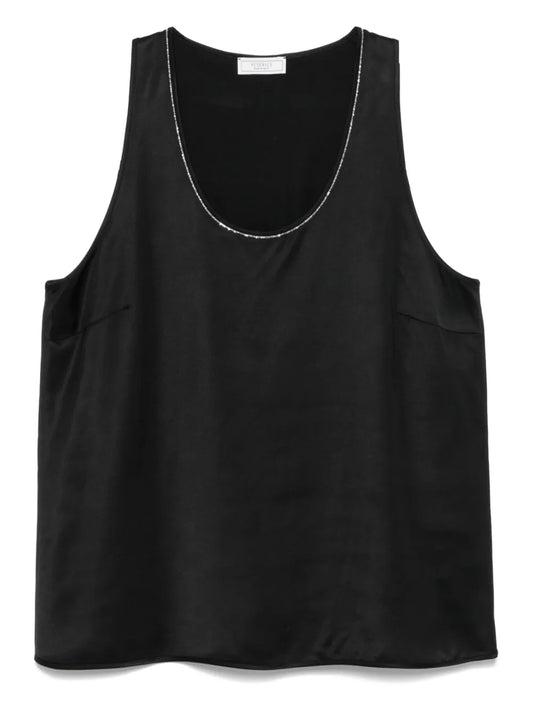 Satin Tank Top