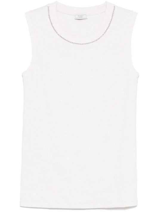 Punto Luce-Trim Jersey Tank Top