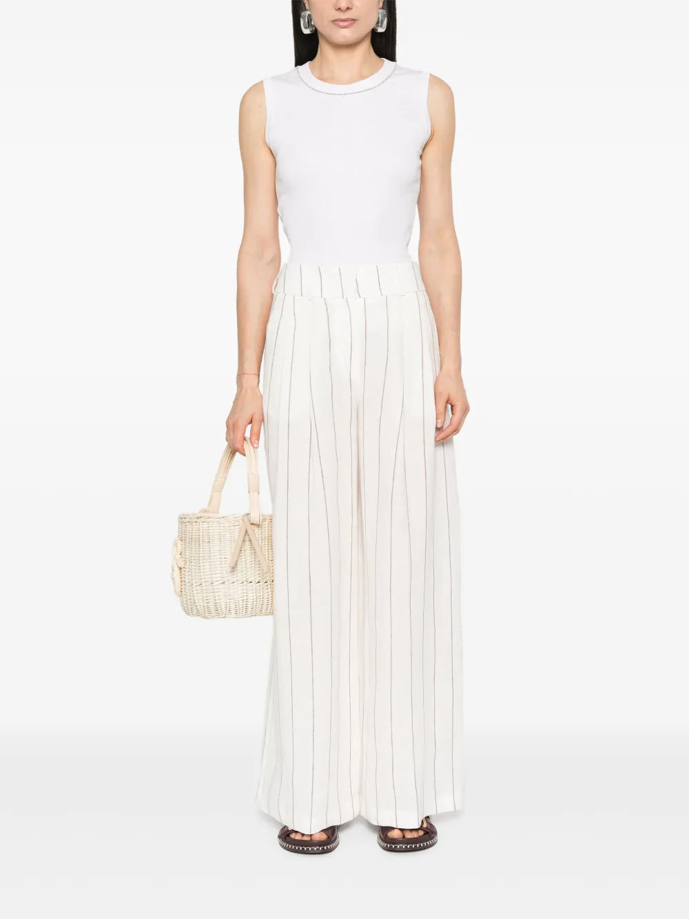 Punto Luce-Trim Jersey Tank Top
