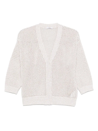 Sequin-Embellished Cardigan