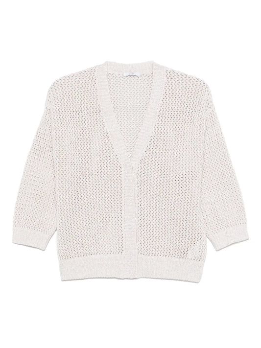 Sequin-Embellished Cardigan