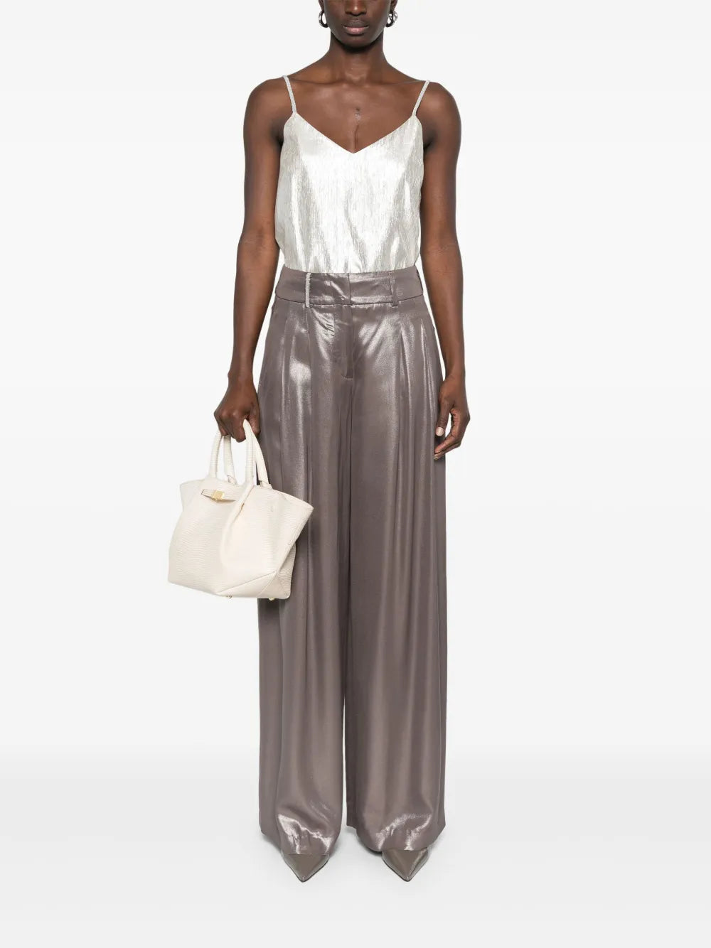 Pleat-Detailed Trousers