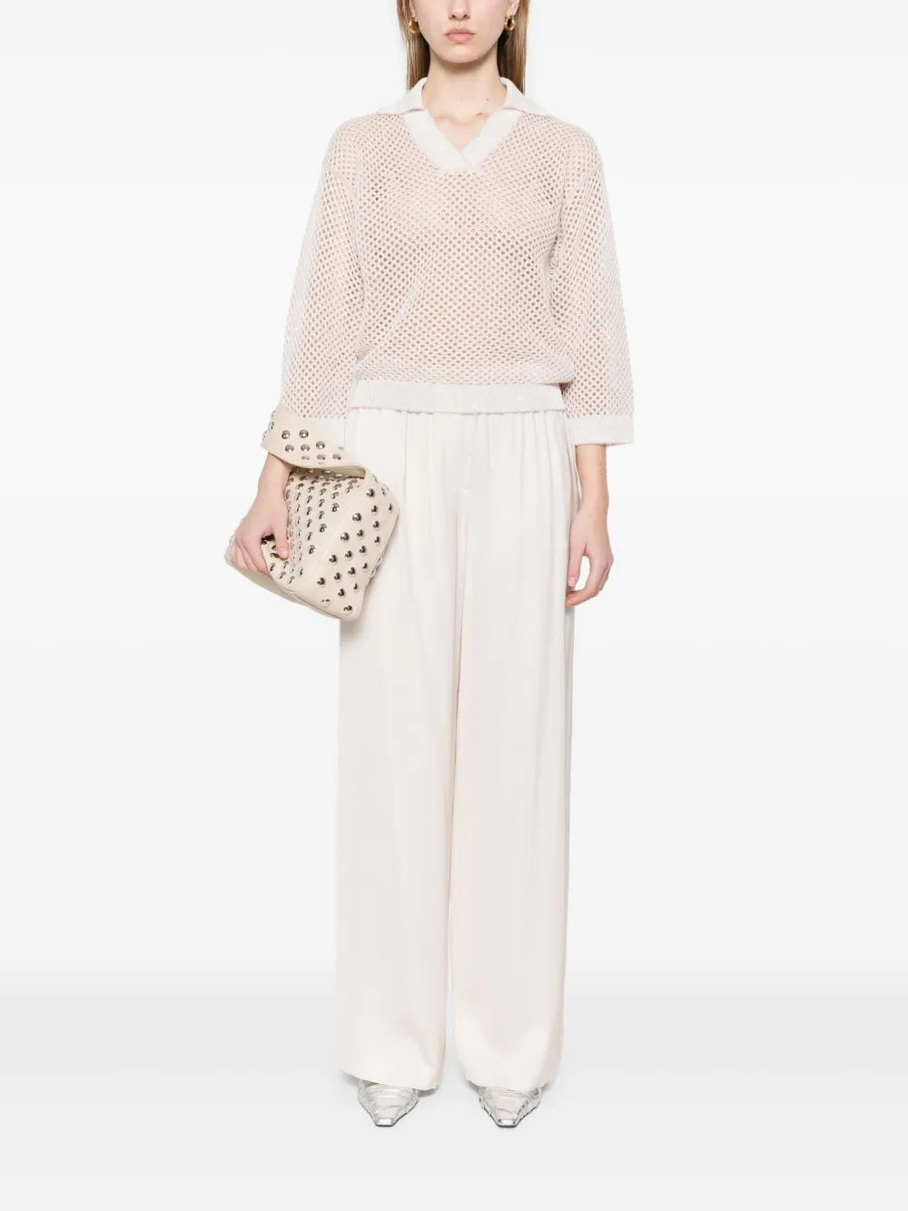 Satin Palazzo Trousers