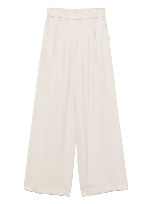 Satin Palazzo Trousers