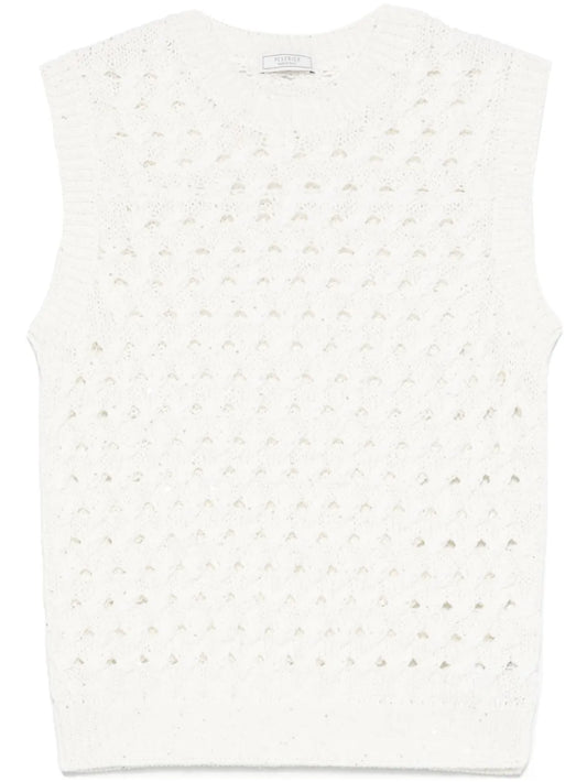 Sequined Knitted Top