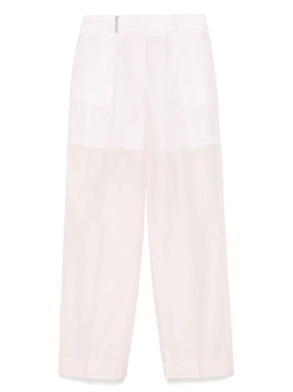 Pleat-Detail Trousers