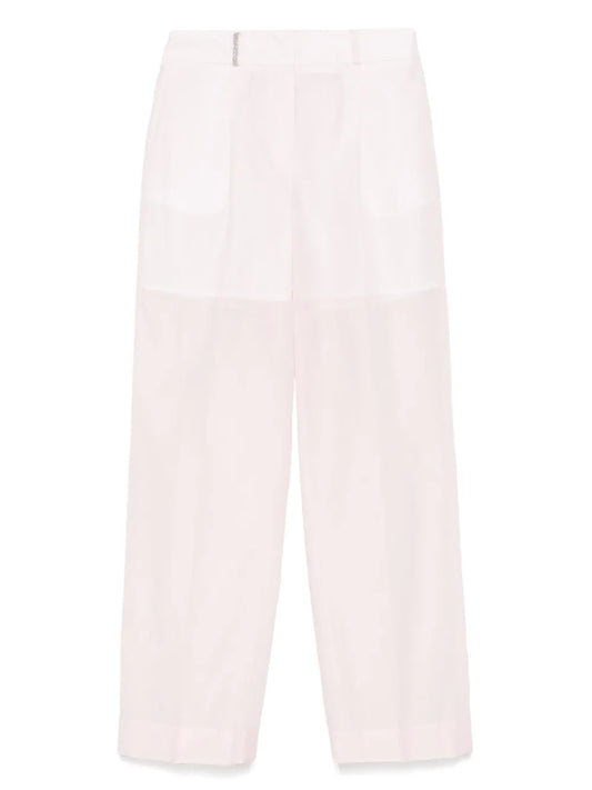 Pleat-Detail Trousers