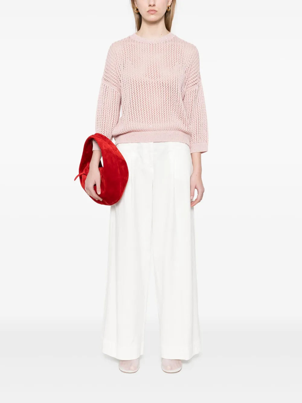 Sequin-Embellished Sweater