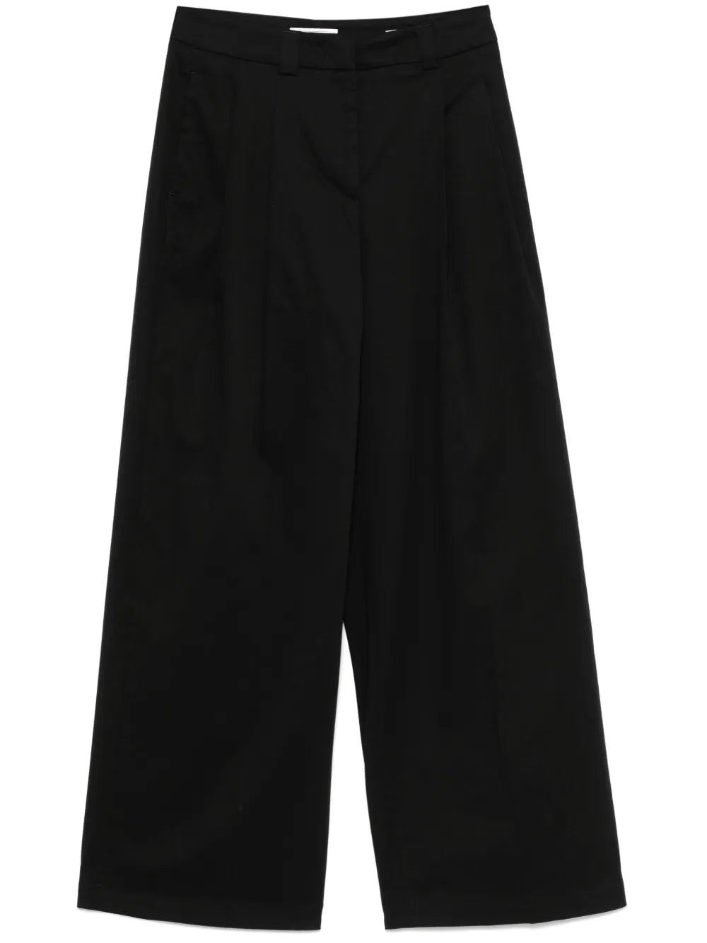Gabardine-Weave Trousers