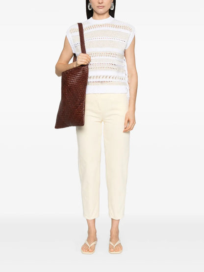 Sequin-Embellished Vest