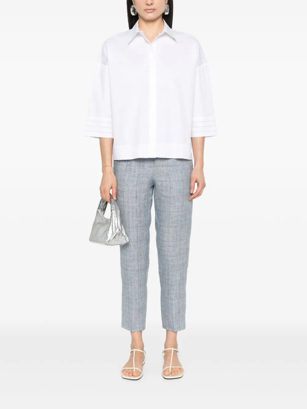 Prince Of Wales-Check Trousers