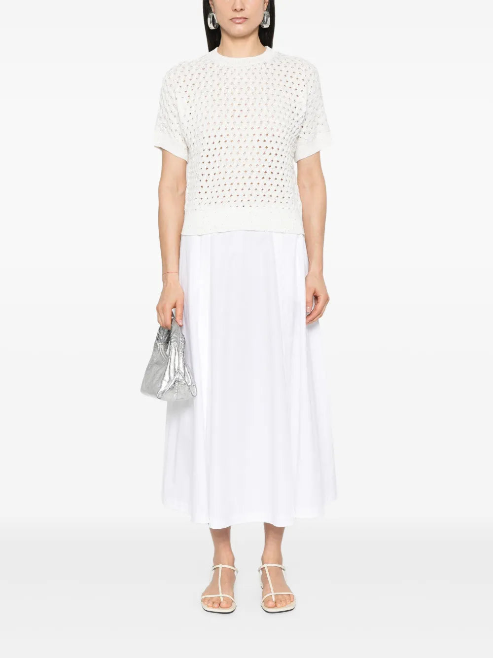 Sequined Knitted Top