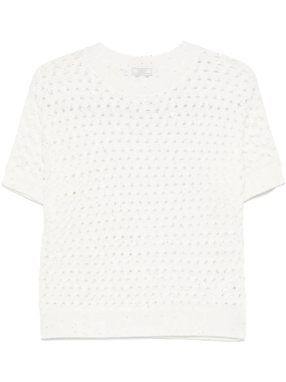 Sequined Knitted Top