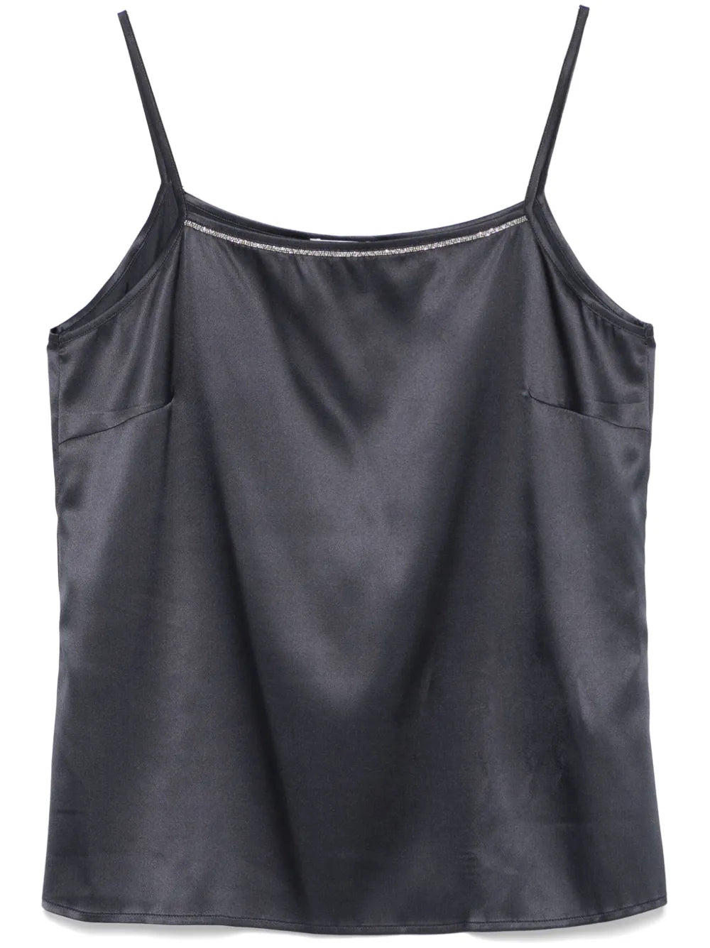 Ball Chain-Detailed Tank Top