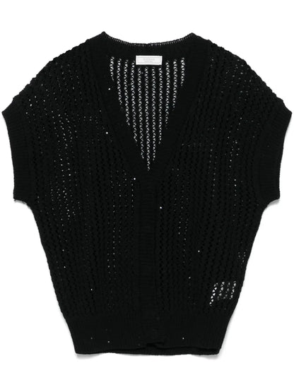 Open-Knit Cardigan