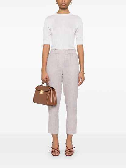 Bead-Detail Trousers