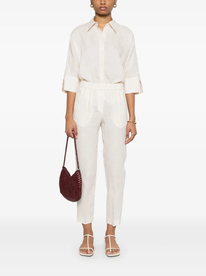 Punto Luce-Detail Tapered Trousers