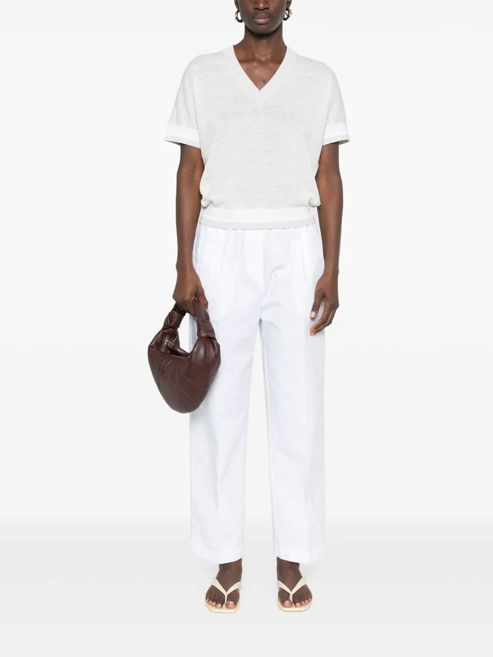 Lurex-Embellished T-Shirt
