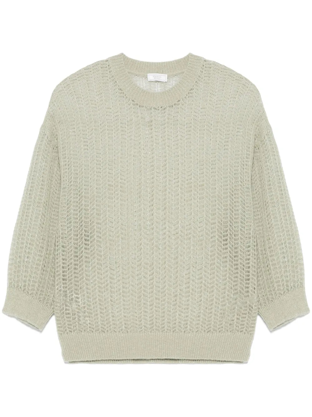 Lurex Tricot-Knit Sweater