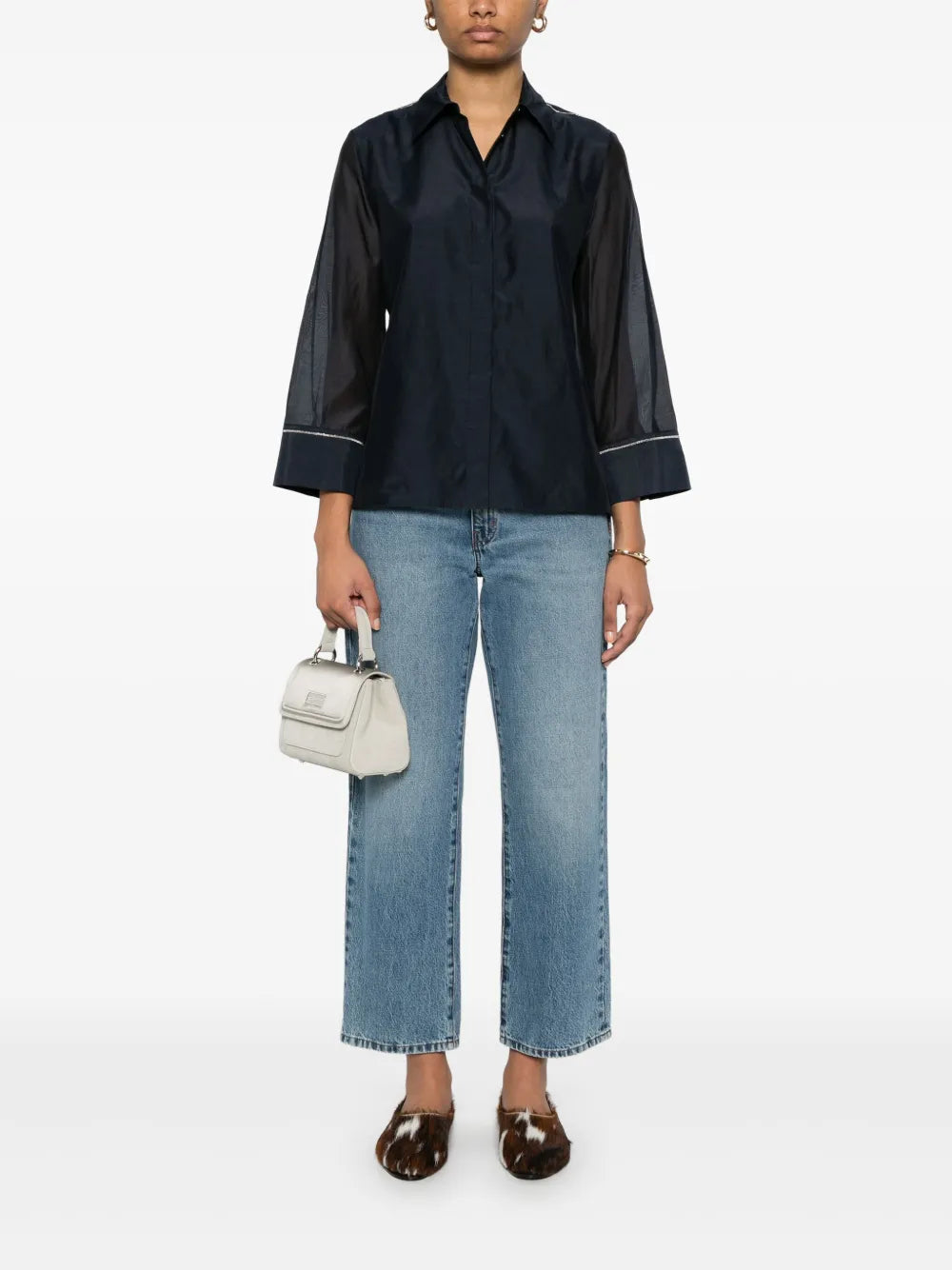 Bead-Embellished Shirt