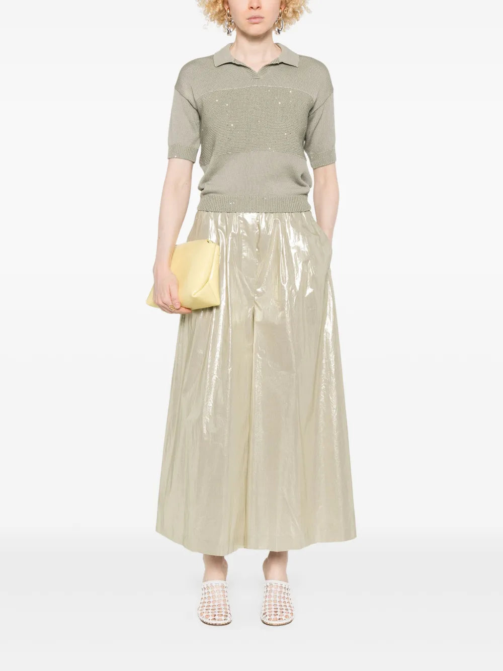 Sequin-Embellished Top