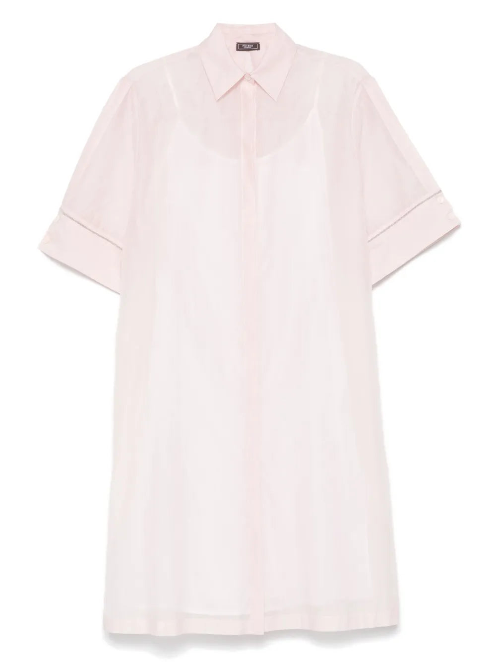 Semi-Sheer Midi Dress