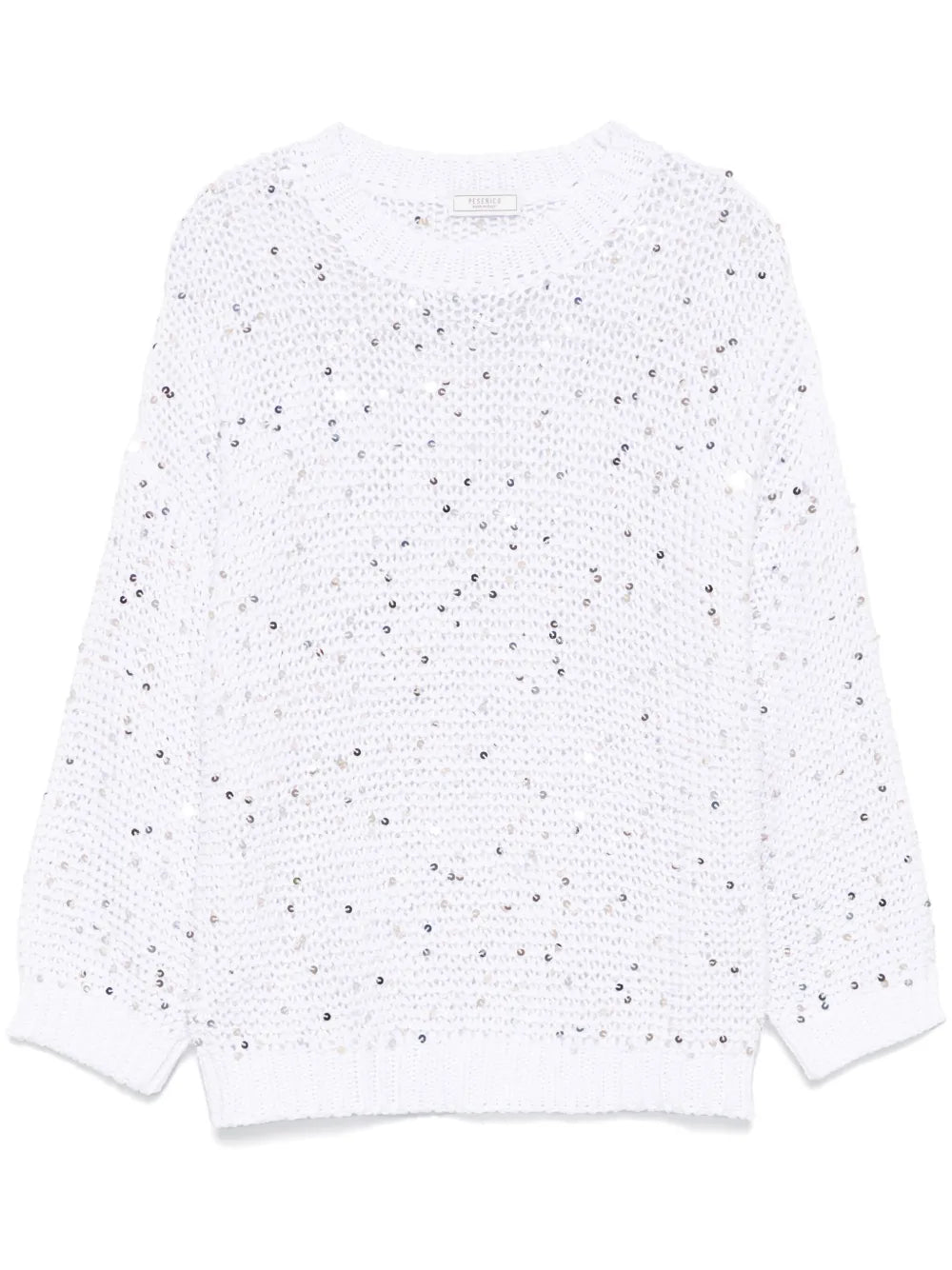 Sequinned Cotton Sweater