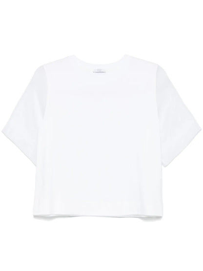 Organza-Detail T-Shirt