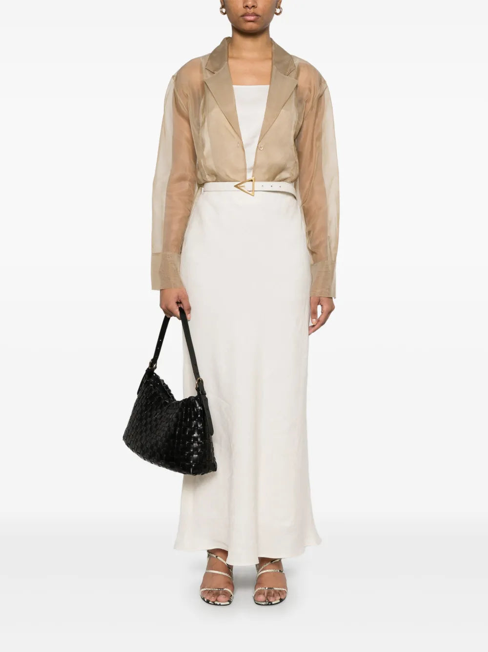 Linen Maxi Skirt