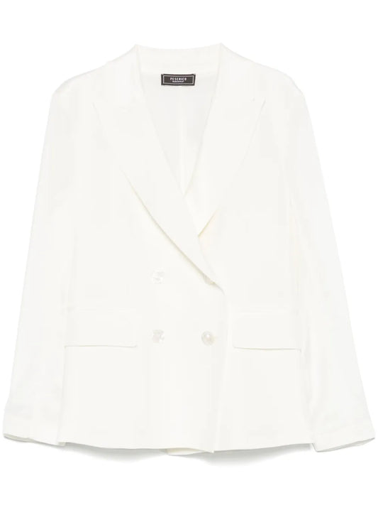 Crepe De Chine Blazer